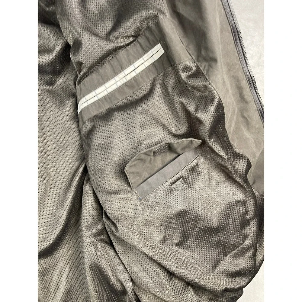 Towne by London Fog Mens 3XT Charcoal Gray Harrington Jacket Mesh Lined Full Zip